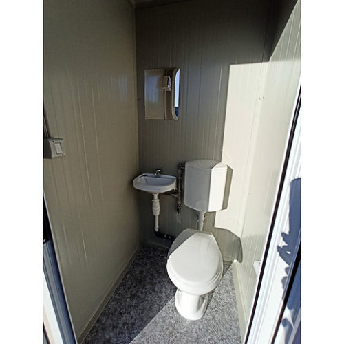 BLOQUE SANITARIO S1 CON WC Y LAVABO