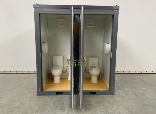 BLOQUE SANITARIO DOBLE WC - NUEVO