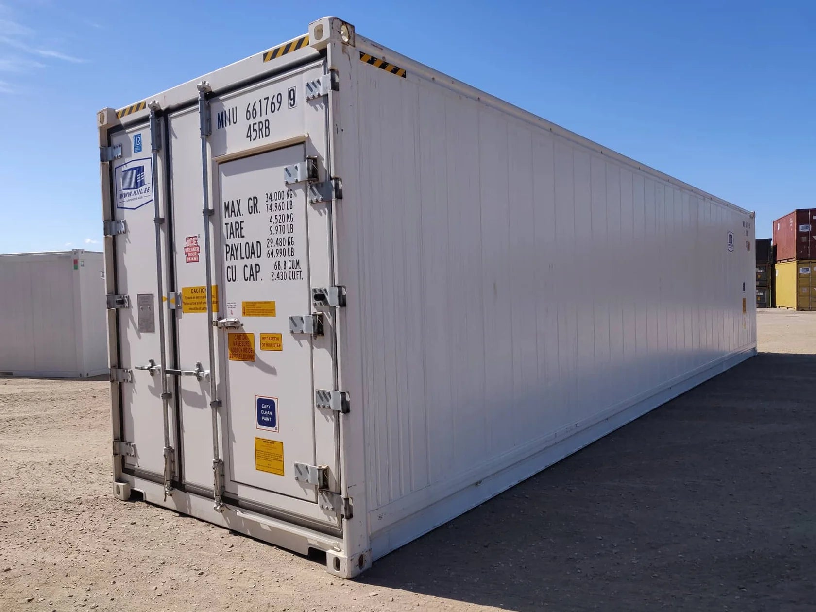 CONTENEDOR FRIGORÍFICO 40 REF TK - NUEVO